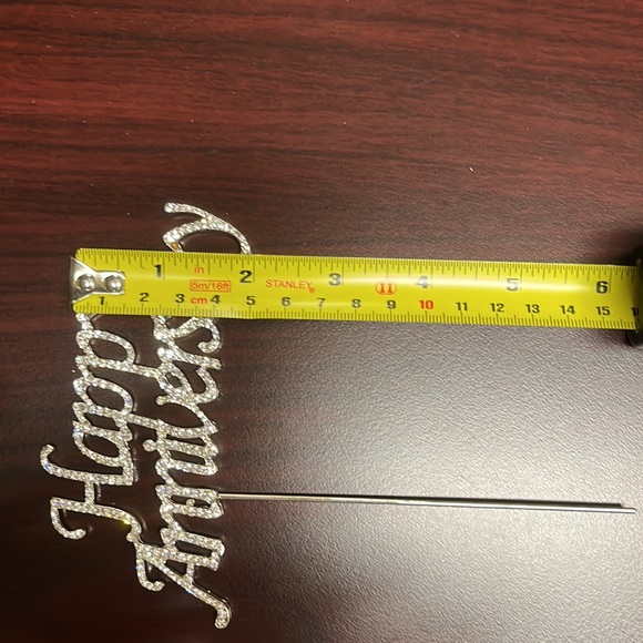 Rhinestone cake topper - Picture 6 of 6